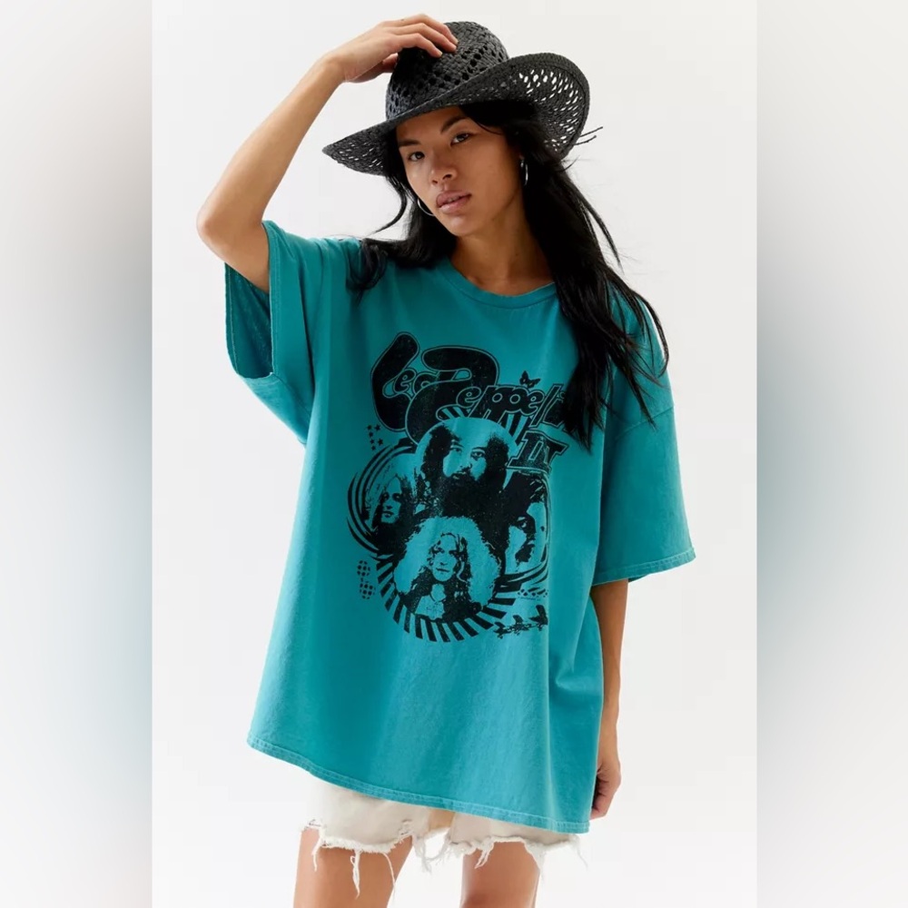 Urban Outfitters Led Zeppelin T-Shirt Dress